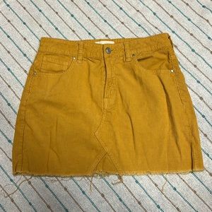 corduroy skirt